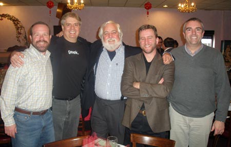 Kevin Latchford, Dan Hanson, Jim Cookinham, Brad Nellis and John Hill